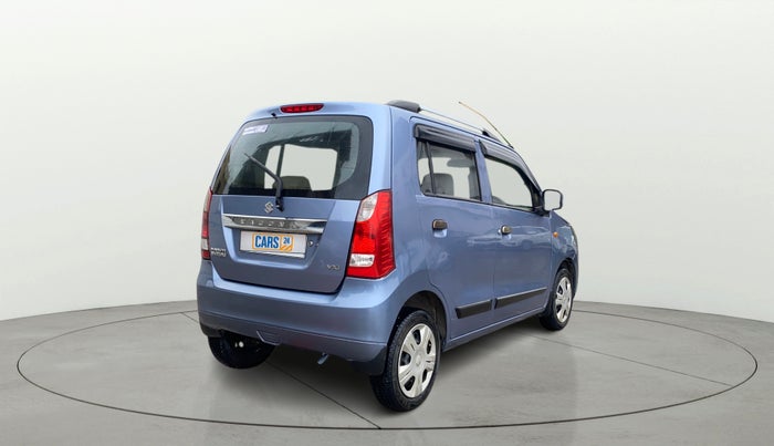 2017 Maruti Wagon R 1.0 VXI, Petrol, Manual, 63,415 km, Right Back Diagonal