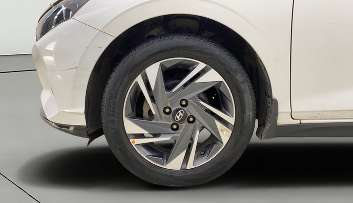 2021 Hyundai NEW I20 ASTA (O) 1.0 TURBO GDI DCT, Petrol, Automatic, 27,728 km, Left Front Wheel