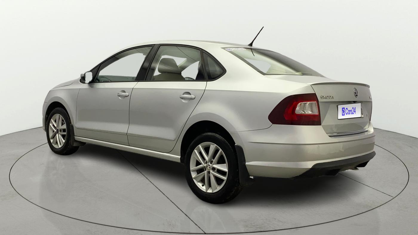 2019 Skoda Rapid STYLE 1.5 TDI AT, Diesel, Automatic, 95,582 km, Left Back Diagonal