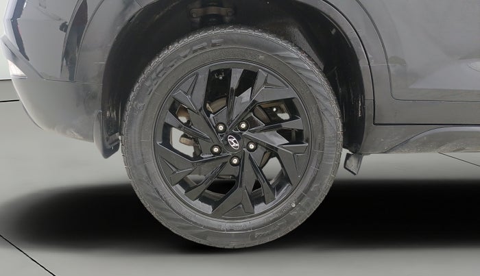 2021 Hyundai Creta SX (O) 1.4 TURBO DCT, Petrol, Automatic, 97,337 km, Right Rear Wheel