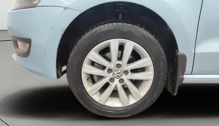 2012 Volkswagen Polo HIGHLINE1.2L, Petrol, Manual, 95,466 km, Left Front Wheel