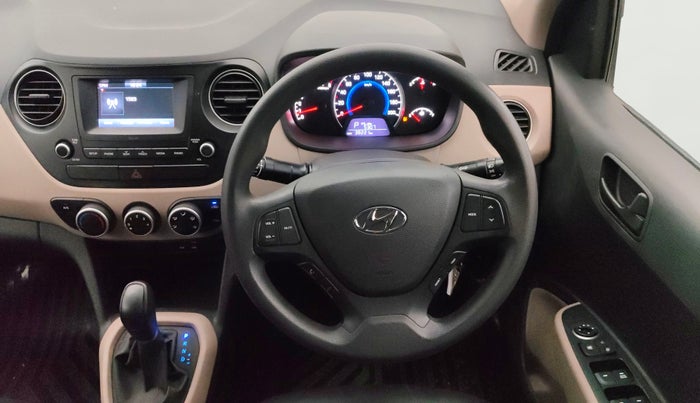 2018 Hyundai Grand i10 MAGNA AT 1.2 KAPPA VTVT, Petrol, Automatic, 38,209 km, Steering Wheel Close Up