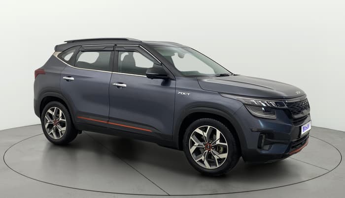 2021 KIA SELTOS X LINE 1.4 PETROL DCT, Petrol, Automatic, 58,027 km, Right Front Diagonal