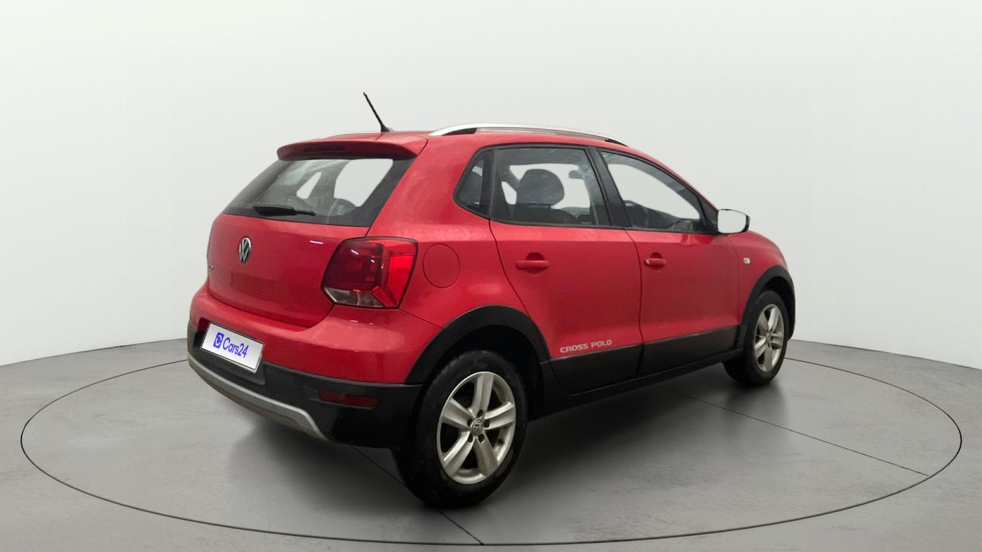 2015 Volkswagen Cross Polo HIGHLINE MPI, Petrol, Manual, 46,215 km, Right Back Diagonal