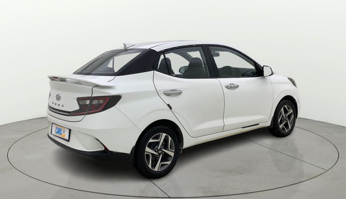 2021 Hyundai AURA SX 1.2, Petrol, Manual, 74,307 km, Right Back Diagonal