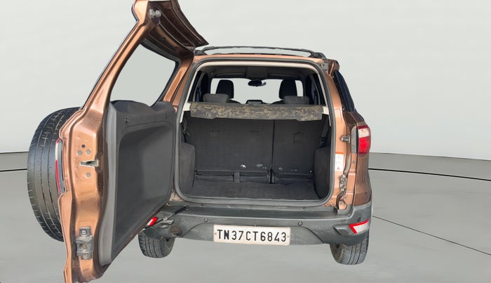 2017 Ford Ecosport TITANIUM 1.5L DIESEL, Diesel, Manual, 1,29,287 km, Boot Door Open