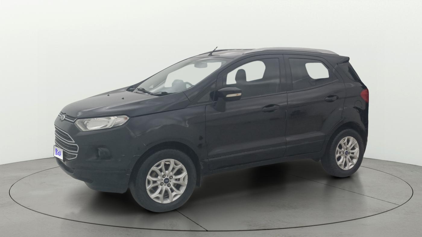 2013 Ford Ecosport TITANIUM 1.5L DIESEL, Diesel, Manual, 1,04,473 km, Left Front Diagonal