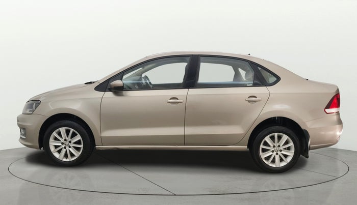 2016 Volkswagen Vento HIGHLINE PETROL AT, Petrol, Automatic, 89,415 km, Left Side