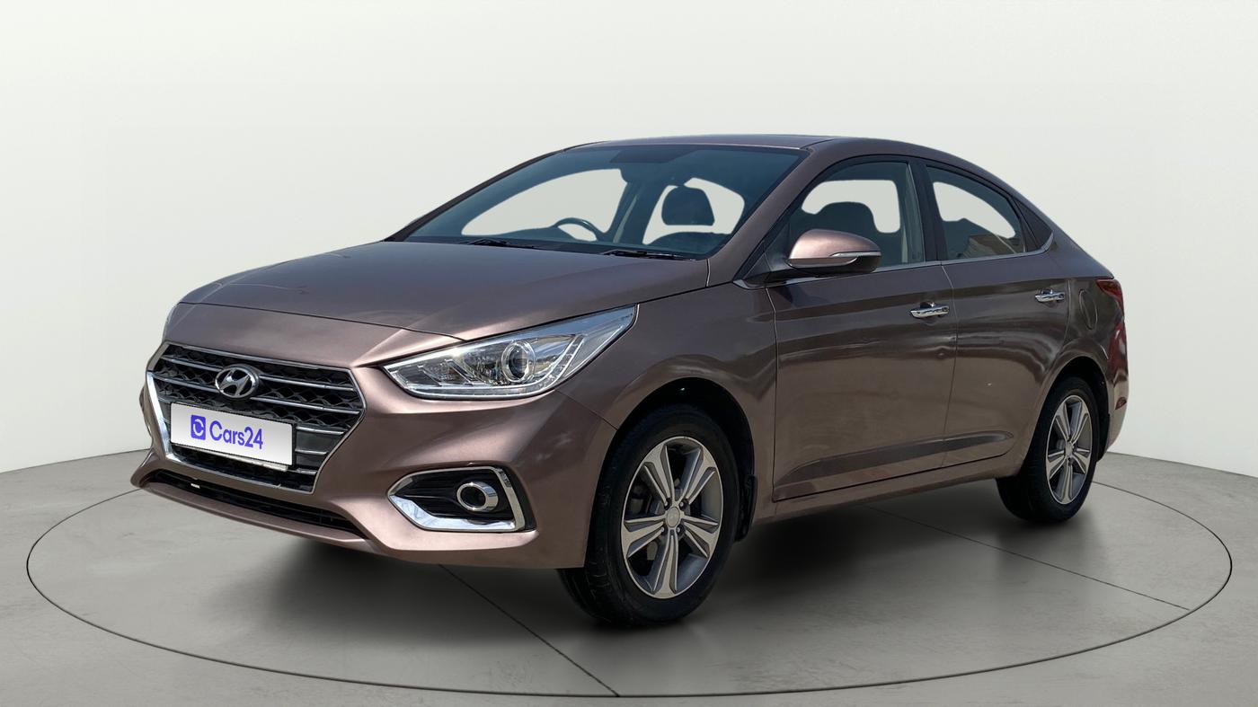 2018 Hyundai Verna 1.6 VTVT SX (O) AT, Petrol, Automatic, 71,791 km, Left Front Diagonal