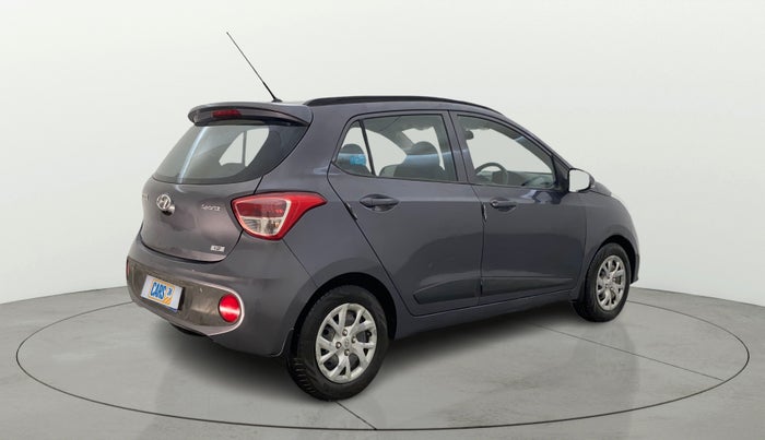 2019 Hyundai Grand i10 SPORTZ 1.2 KAPPA VTVT, Petrol, Manual, 71,622 km, Right Back Diagonal