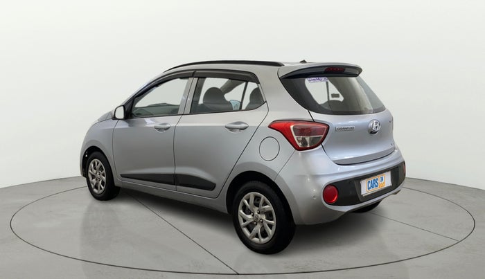 2018 Hyundai Grand i10 SPORTZ 1.2 KAPPA VTVT, Petrol, Manual, 48,040 km, Left Back Diagonal