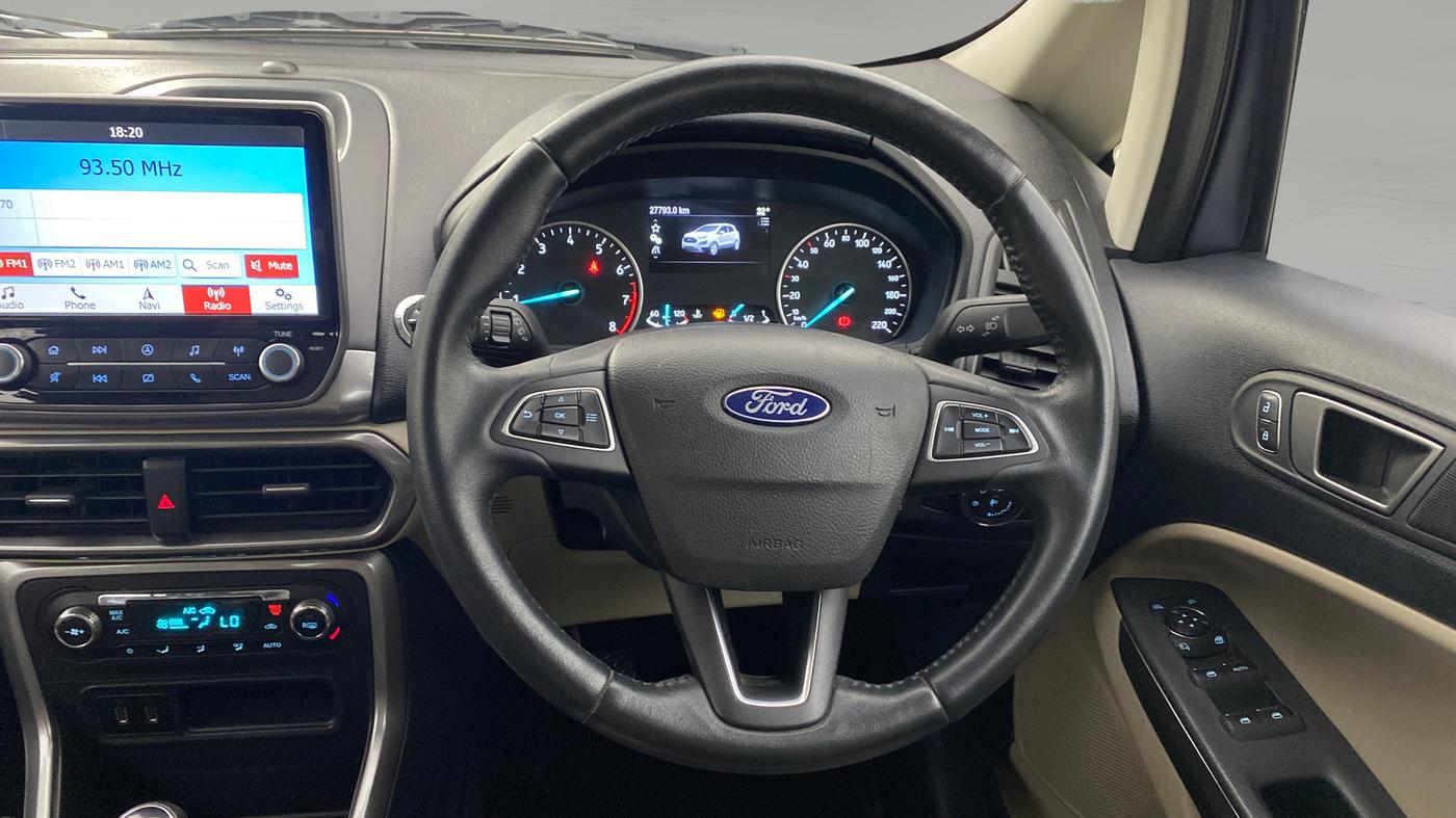 2020 Ford Ecosport TITANIUM 1.5L PETROL, Petrol, Manual, 27,791 km, Steering Wheel Close Up