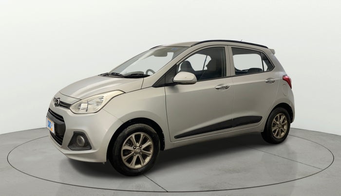 2015 Hyundai Grand i10 ASTA (O) 1.2 KAPPA VTVT, Petrol, Manual, 67,074 km, Left Front Diagonal