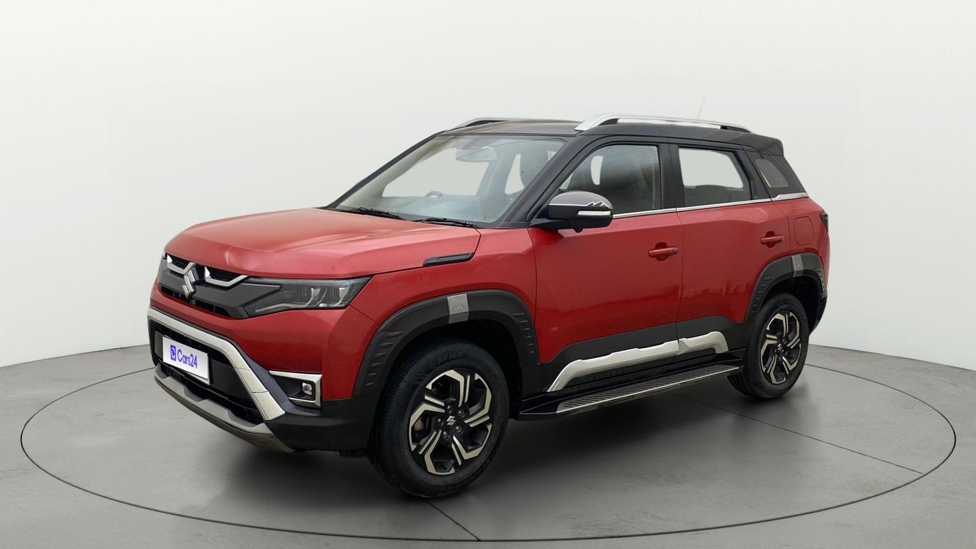 2023 Maruti BREZZA ZXI + SMART HYBRID DUAL TONE, Petrol, Manual, 39,742 km, Left Front Diagonal