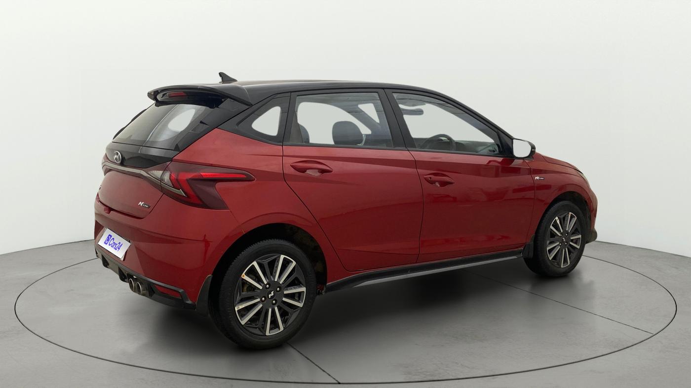 2022 Hyundai NEW I20 N LINE N6 1.0 TURBO GDI IMT, Petrol, Manual, 17,551 km, Right Back Diagonal