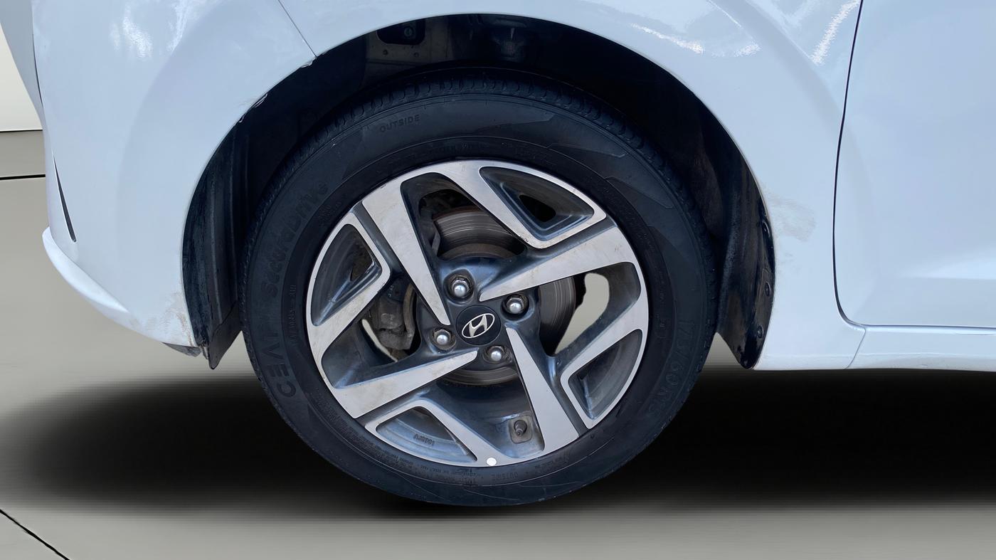 2020 Hyundai AURA SX PLUS 1.2 AMT, CNG, Automatic, 1,03,708 km, Left Front Wheel
