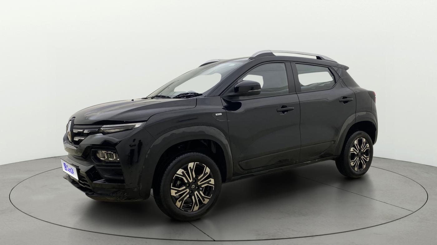 2025 Renault Kiger RXT (O) AMT, Petrol, Automatic, 8,223 km, Left Front Diagonal