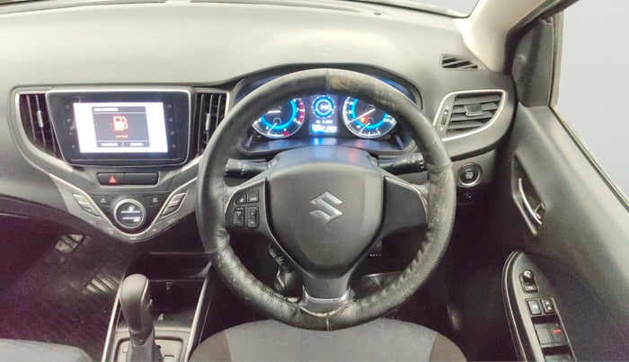 2020 Maruti Baleno ZETA CVT PETROL 1.2, Petrol, Automatic, 57,973 km, Steering Wheel Close Up