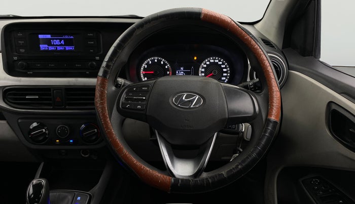 2021 Hyundai GRAND I10 NIOS MAGNA AMT 1.2 KAPPA VTVT, Petrol, Automatic, 1,00,812 km, Steering Wheel Close Up