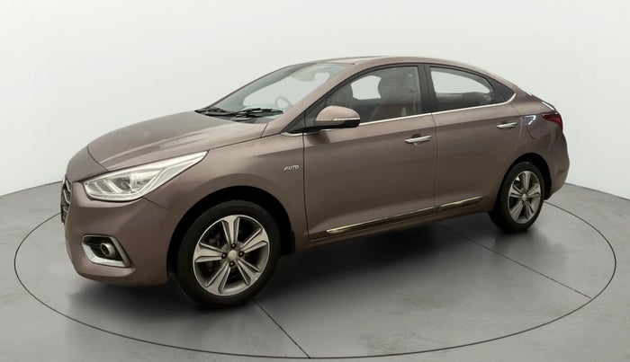 2019 Hyundai Verna 1.6 VTVT SX + AT, Petrol, Automatic, 48,992 km, Left Front Diagonal