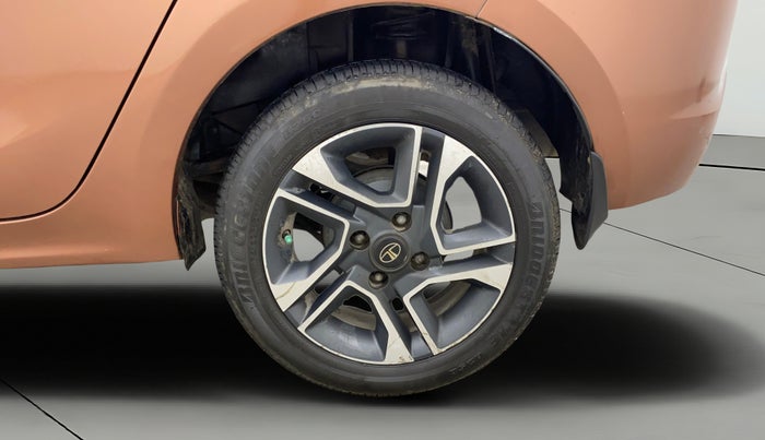 2017 Tata TIGOR XZA PETROL, Petrol, Automatic, 56,811 km, Left Rear Wheel