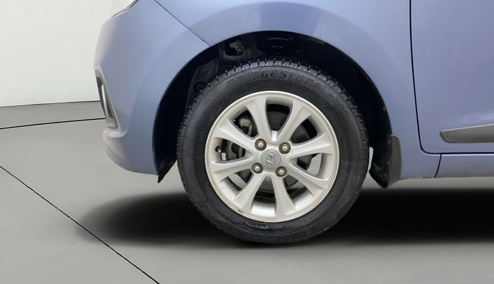 2015 Hyundai Grand i10 ASTA 1.2 KAPPA VTVT, Petrol, Manual, 31,703 km, Left Front Wheel