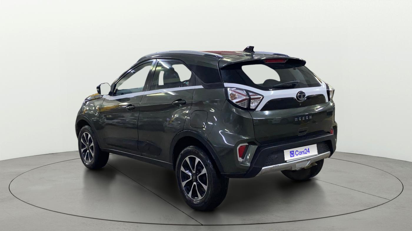 2021 Tata NEXON XZA PLUS PETROL, Petrol, Automatic, 27,884 km, Left Back Diagonal