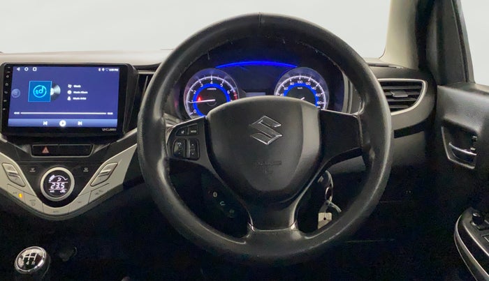 2018 Maruti Baleno DELTA PETROL 1.2, Petrol, Manual, 64,427 km, Steering Wheel Close Up