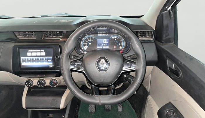 2022 Renault TRIBER RXT, Petrol, Manual, 1,01,614 km, Steering Wheel Close Up