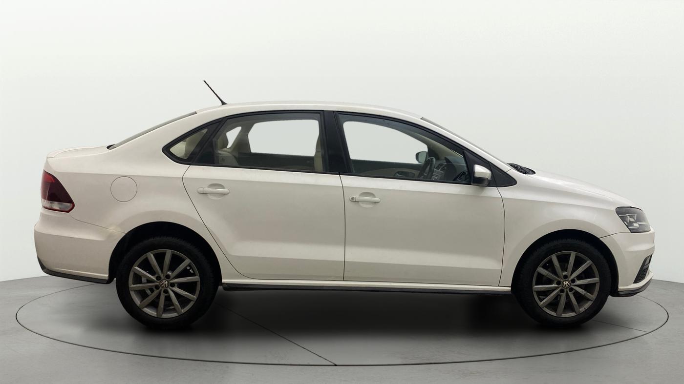 2019 Volkswagen Vento HIGHLINE PLUS 1.2 AT, Petrol, Automatic, 63,390 km, Right Side View