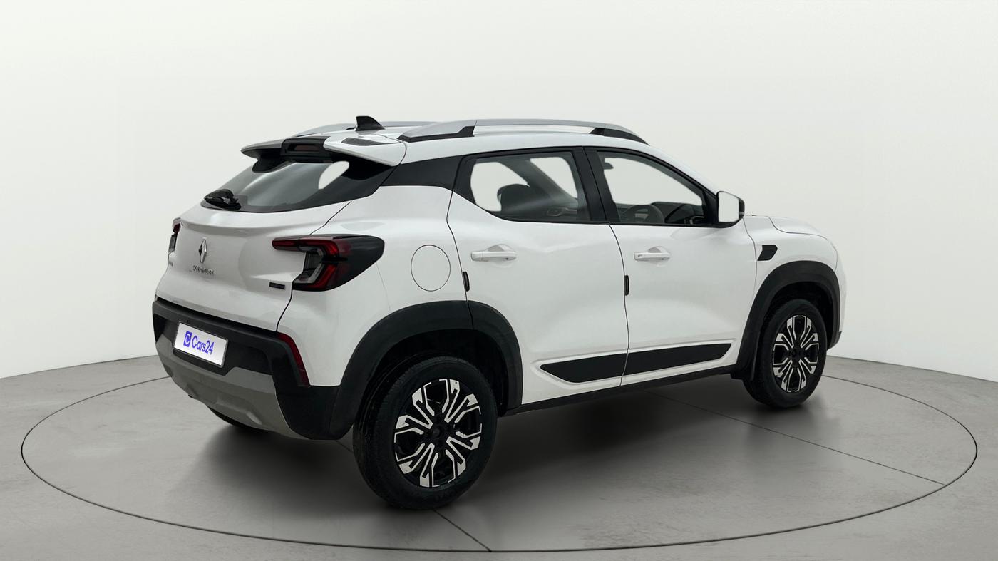 2021 Renault Kiger RXT (O) AMT, Petrol, Automatic, 55,848 km, Right Back Diagonal