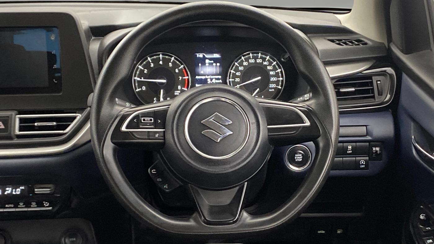 2024 Maruti Baleno ZETA 1.2 AGS, Petrol, Automatic, 27,575 km, Steering Wheel Close Up