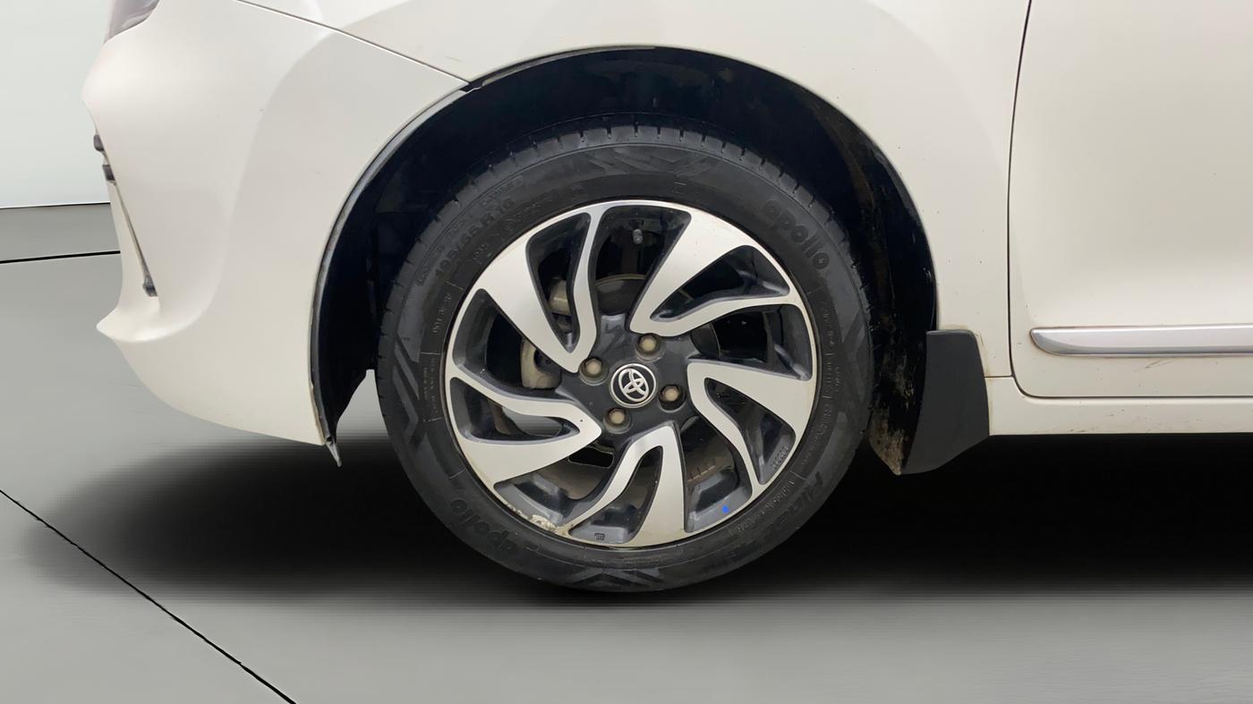 2021 Toyota Glanza G CVT, Petrol, Automatic, 58,419 km, Left Front Wheel