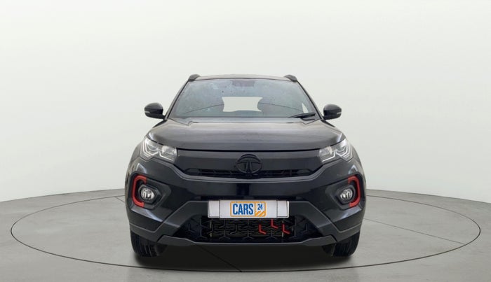 2023 Tata NEXON XZ PLUS LUX SUNROOF RED DARK PETROL, Petrol, Manual, 5,862 km, Front