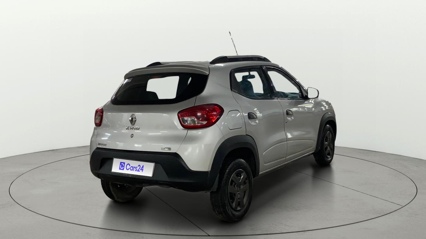 2019 Renault Kwid RXT 1.0 AMT (O), Petrol, Automatic, 97,861 km, Right Back Diagonal