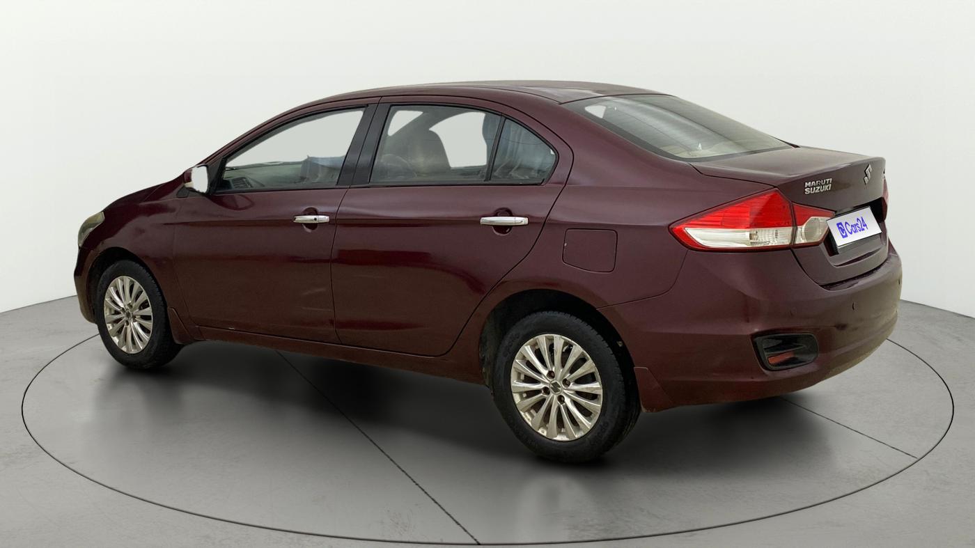 2015 Maruti Ciaz ZXI, Petrol, Manual, 1,02,616 km, Left Back Diagonal