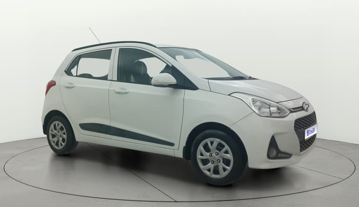 2017 Hyundai Grand i10 SPORTZ (O) 1.2 KAPPA VTVT, Petrol, Manual, 36,753 km, Right Front Diagonal