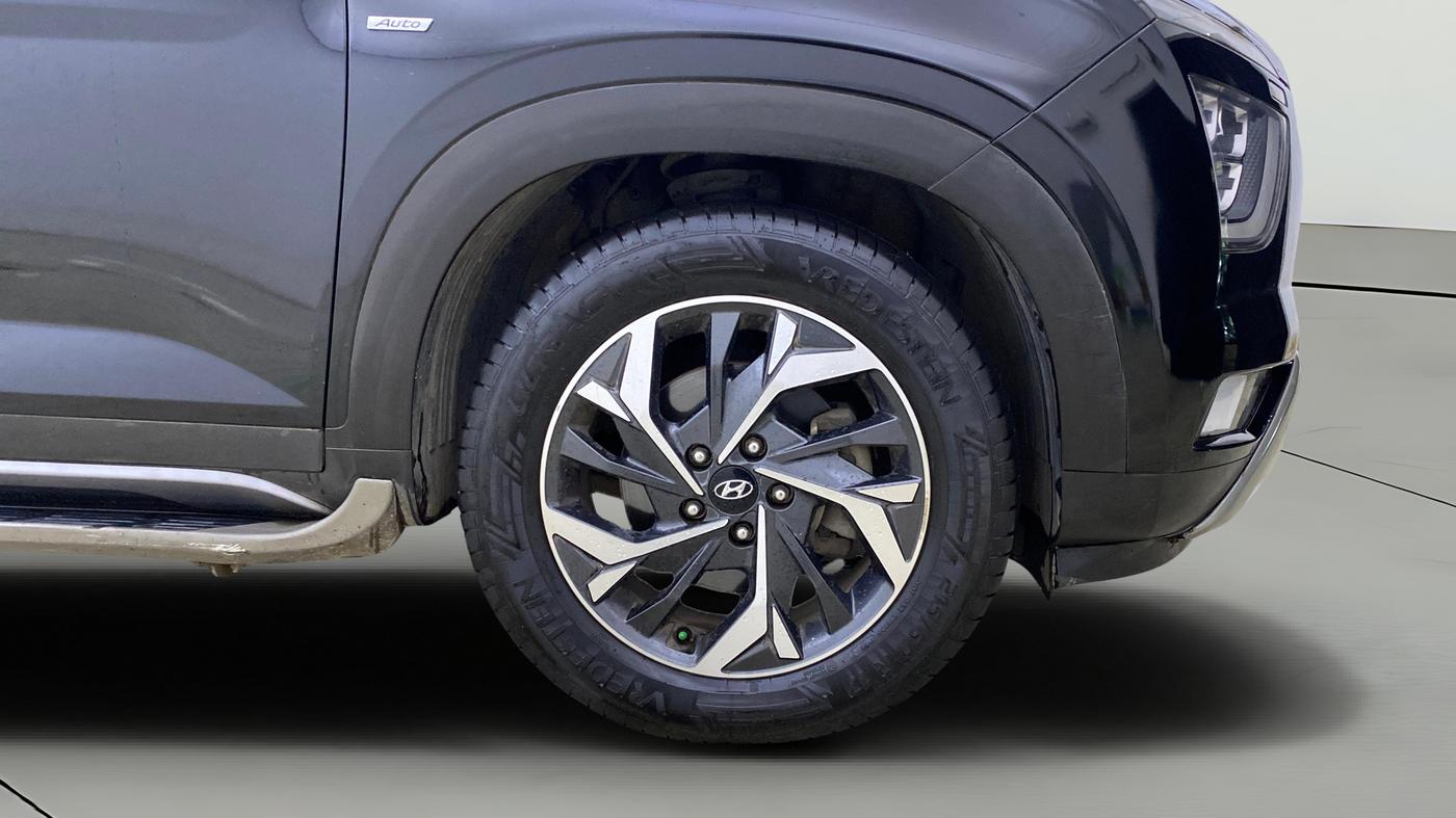 2020 Hyundai Creta SX (O) AT 1.5 DIESEL, Diesel, Automatic, 99,454 km, Right Front Wheel