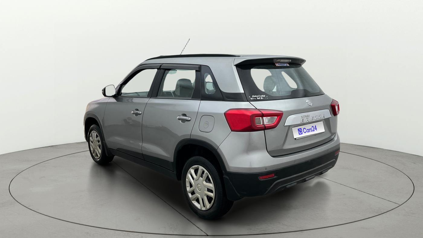 2022 Maruti Vitara Brezza VXI, Petrol, Manual, 80,550 km, Left Back Diagonal