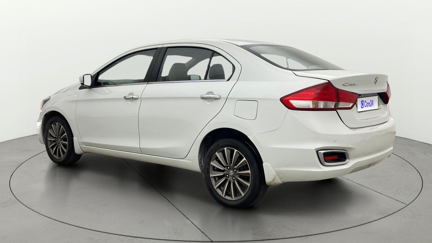 2020 Maruti Ciaz ALPHA  AT 1.5 SHVS PETROL, Petrol, Automatic, 1,09,980 km, Left Back Diagonal