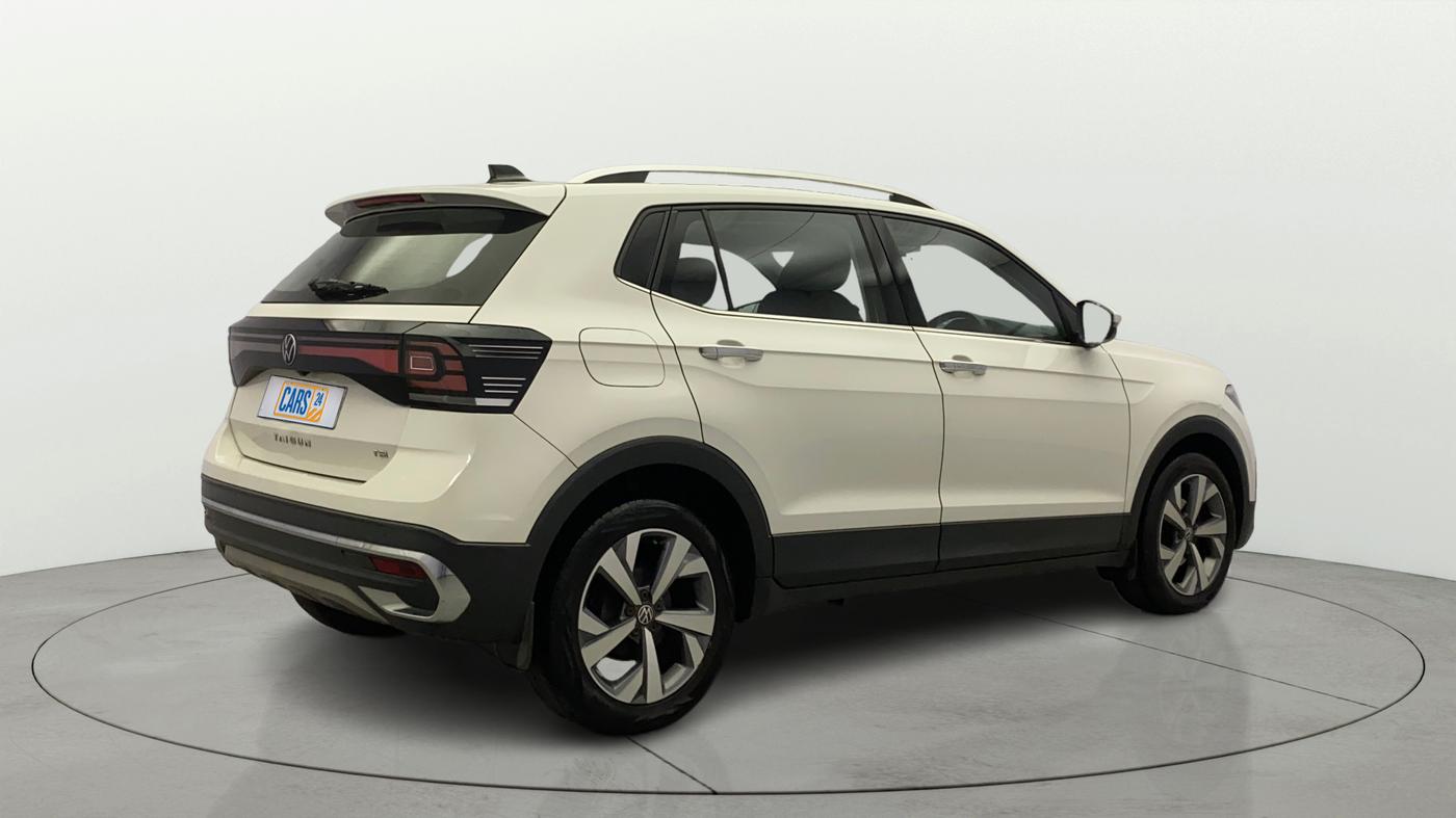2021 Volkswagen TAIGUN TOPLINE 1.0 TSI MT, Petrol, Manual, 91,699 km, Right Back Diagonal