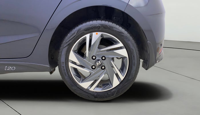 2022 Hyundai NEW I20 ASTA (O) 1.0 TURBO GDI DCT, Petrol, Automatic, 39,914 km, Left Rear Wheel