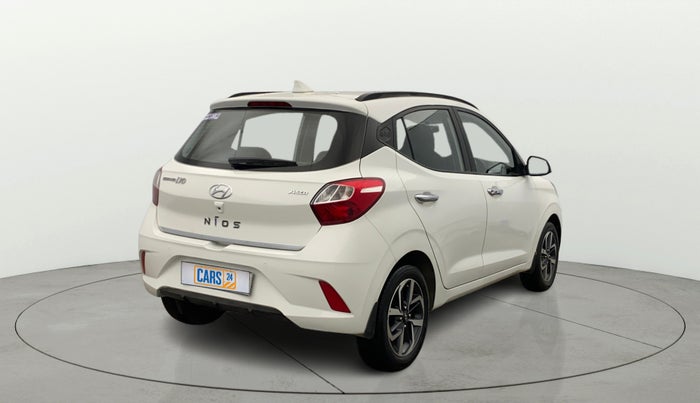 2020 Hyundai GRAND I10 NIOS ASTA AMT 1.2 KAPPA VTVT, Petrol, Automatic, 35,193 km, Right Back Diagonal