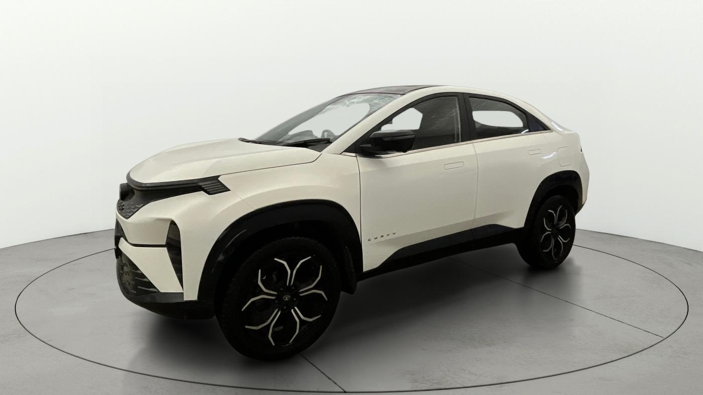 2024 Tata Curvv Accomplished S 1.2 Petrol 6MT, Petrol, Manual, 28,402 km, Left Front Diagonal