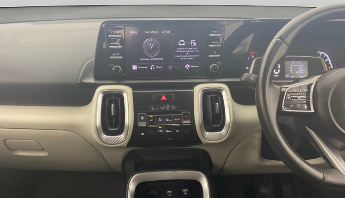 2021 KIA SONET HTX 1.0 IMT, Petrol, Manual, 68,309 km, Air Conditioner