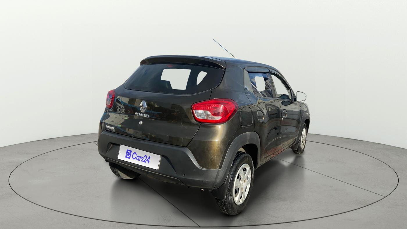 2019 Renault Kwid RXT 1.0 (O), Petrol, Manual, 81,394 km, Right Back Diagonal
