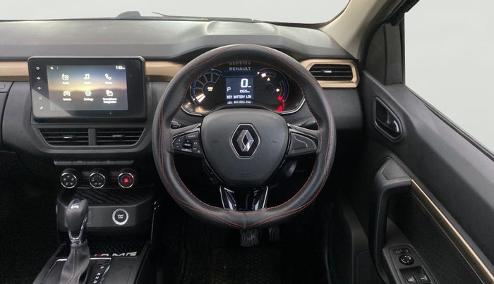 2022 Renault Kiger RXT (O) TURBO CVT, Petrol, Automatic, 10,025 km, Steering Wheel Close Up
