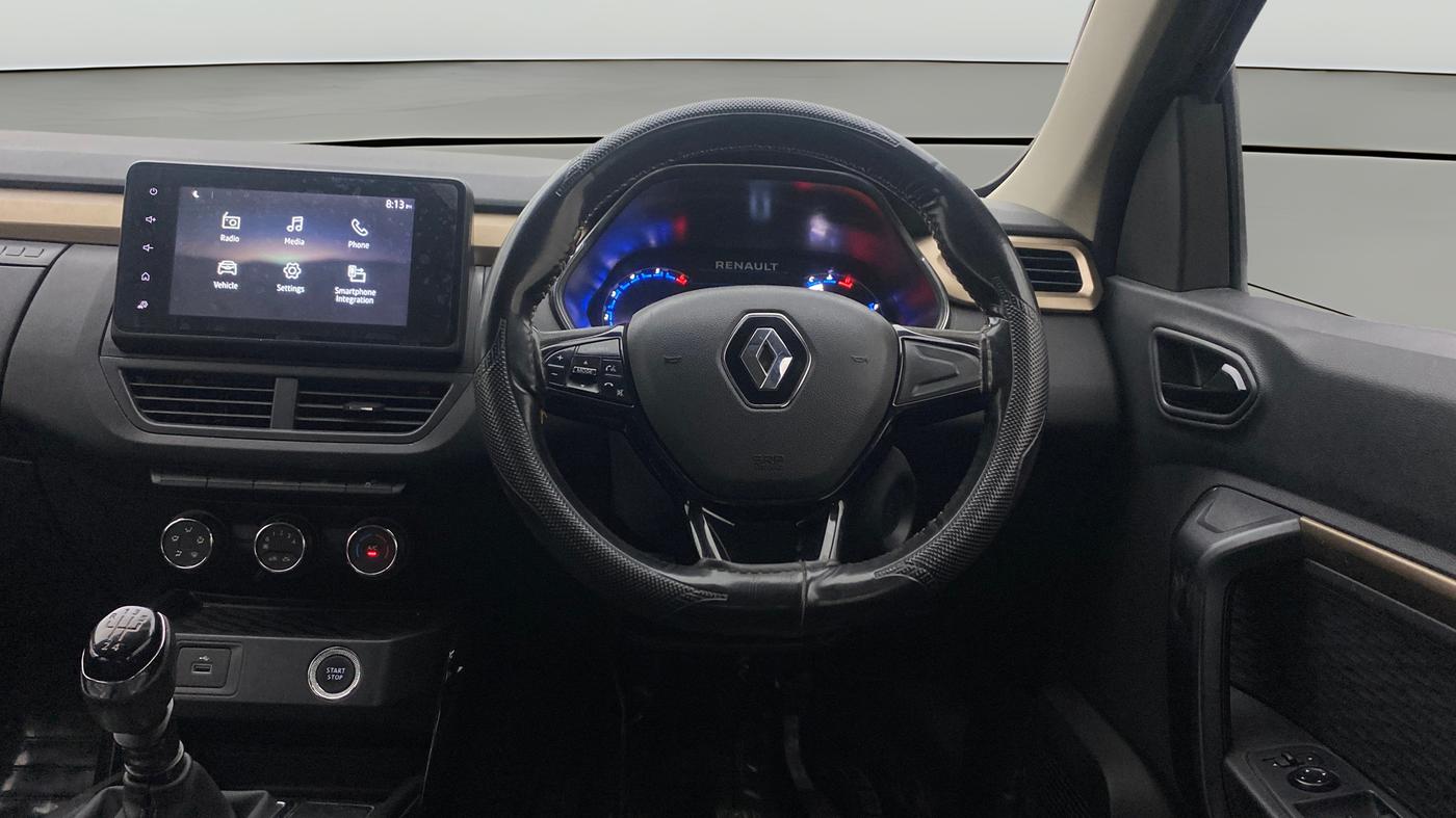 2023 Renault Kiger RXT (O) MT, Petrol, Manual, 24,753 km, Steering Wheel Close Up