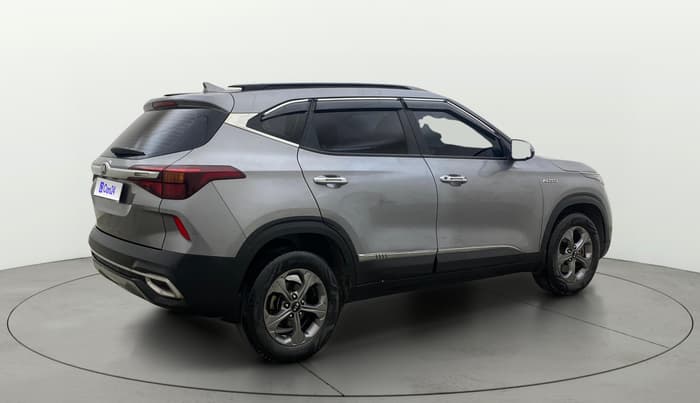 2021 KIA SELTOS HTK PLUS AT 1.5 DIESEL, Diesel, Automatic, 1,07,413 km, Right Back Diagonal