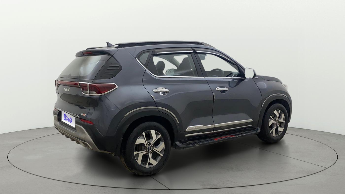 2021 KIA SONET HTX 1.0 IMT, Petrol, Manual, 78,600 km, Right Back Diagonal